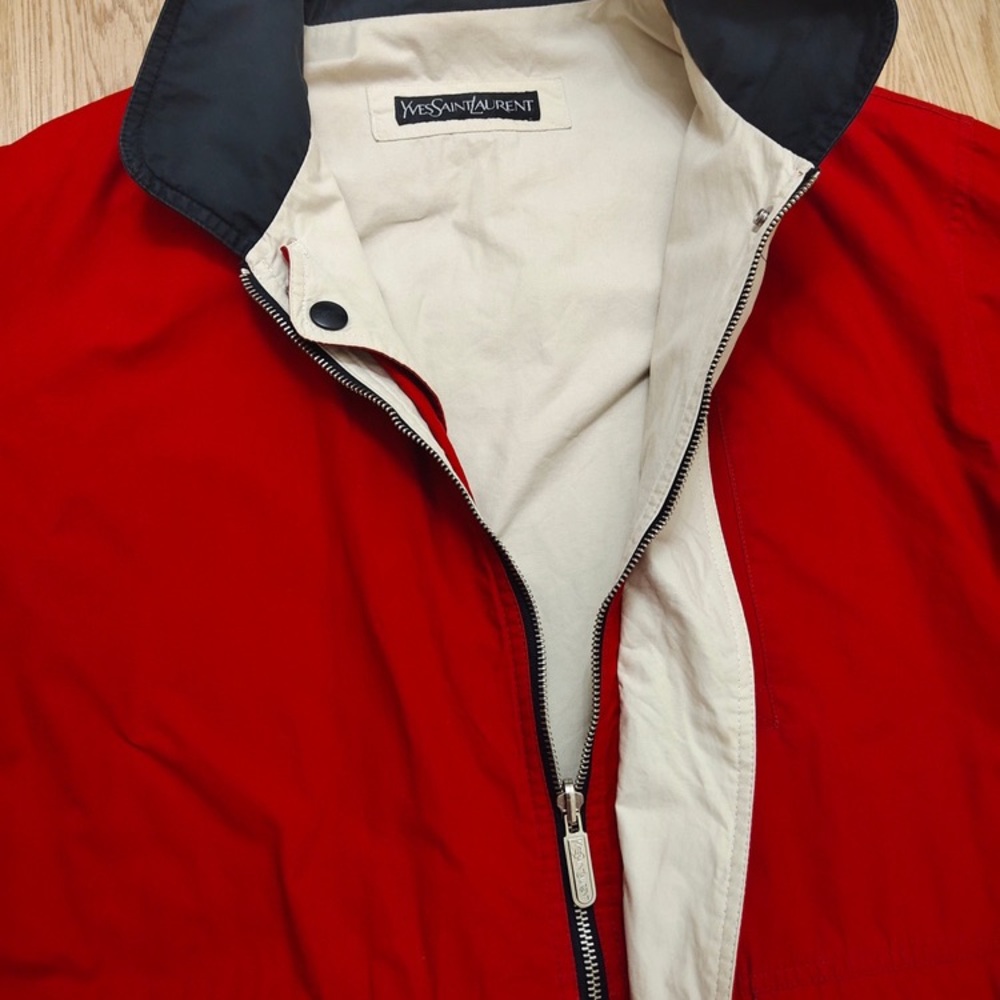 Vintage YSL Yves Saint Laurent Reversible Jacket - Picture 1 of 6